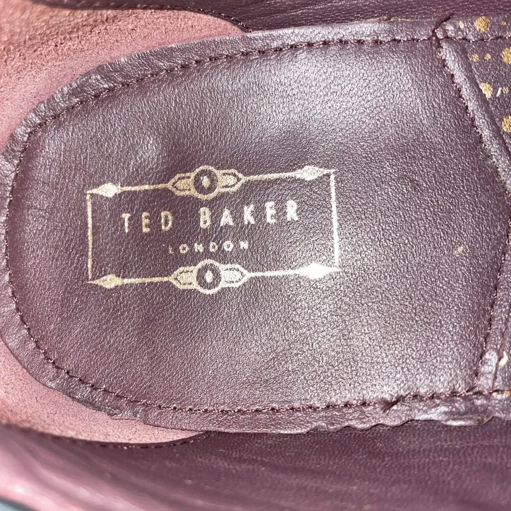 Ted Baker London Men’s Dress Shoes Size 11 M Black Leather Business Going out